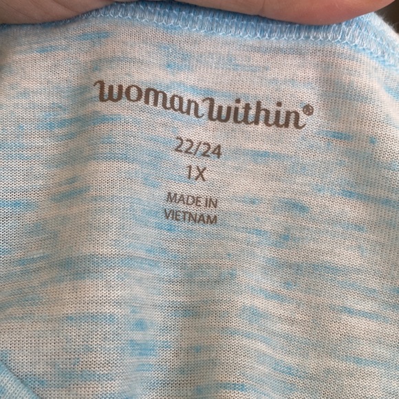 Women Within 1X (22/24) T-shirt - Picture 6 of 7